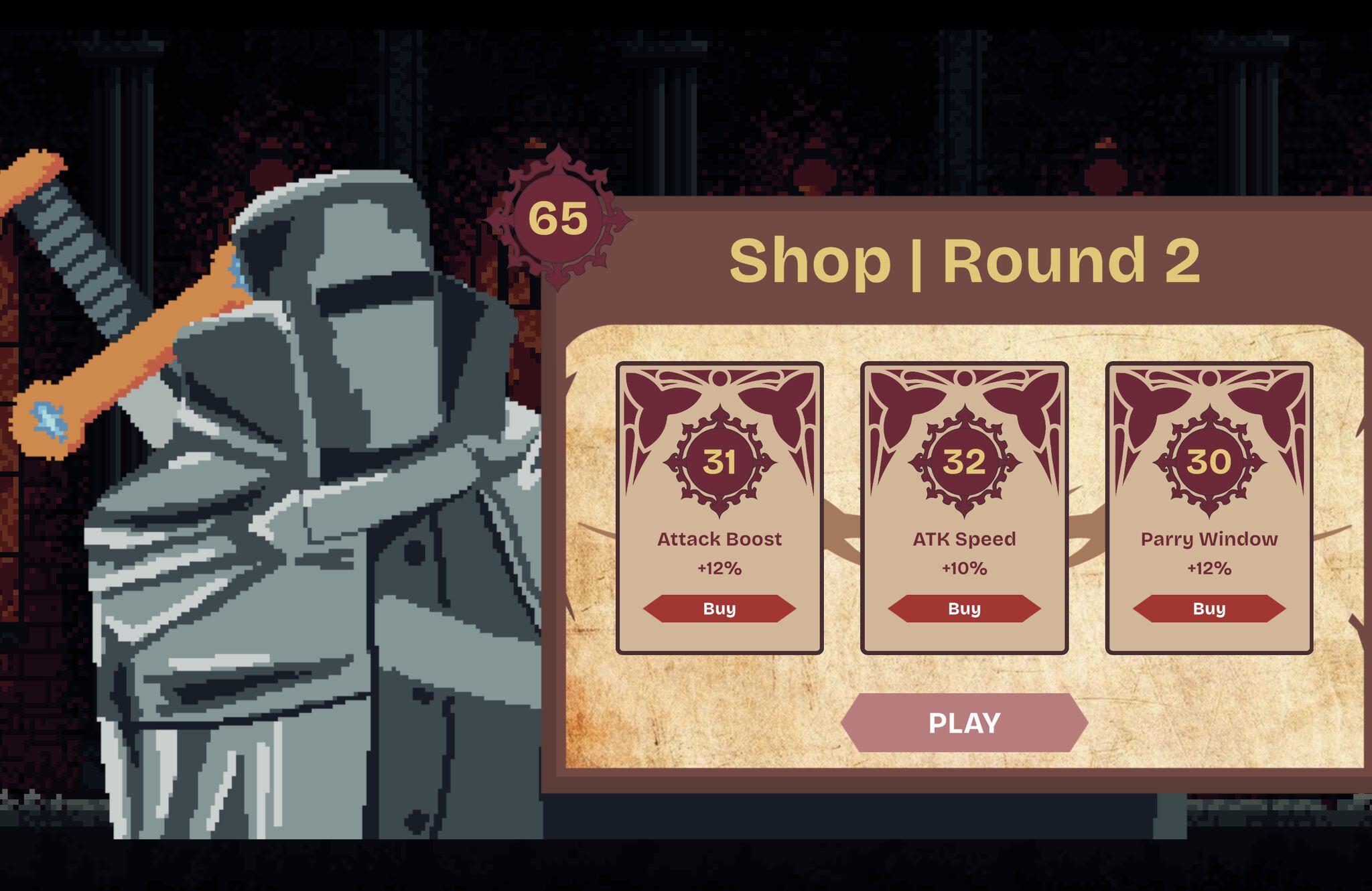 Count Downcula Combat & Visual Design